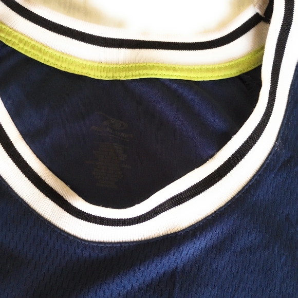 Pro Players Athletic Jersey Navy Blue Size Large - Picture 4 of 4